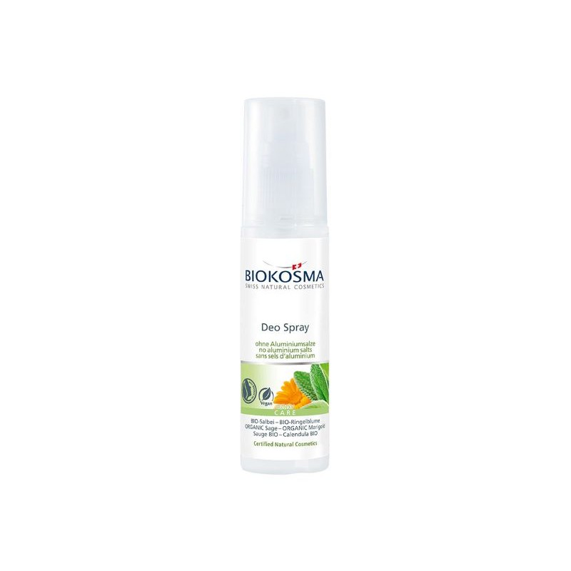 BIOKOSMA Deo Spray Salbei Ringelblume BIO 75 ml