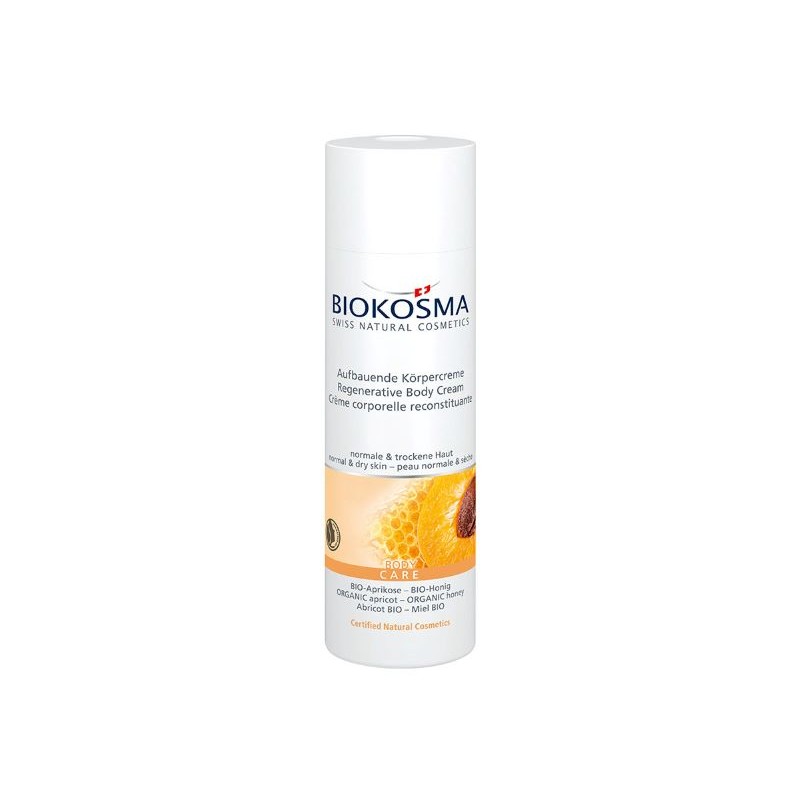 BIOKOSMA Körpercreme Aprikose Honig BIO 200 ml