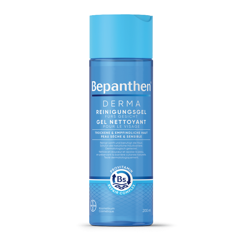 BEPANTHEN Derma Reinigungsgel fürs Gesicht 200 ml