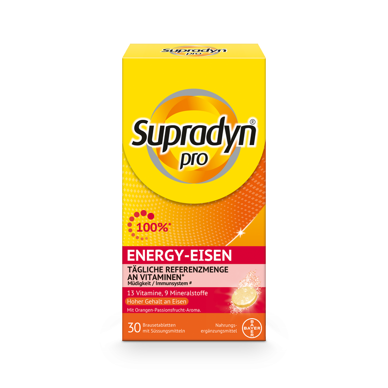 SUPRADYN PRO energy eisen Brausetabl Ds 30 Stk