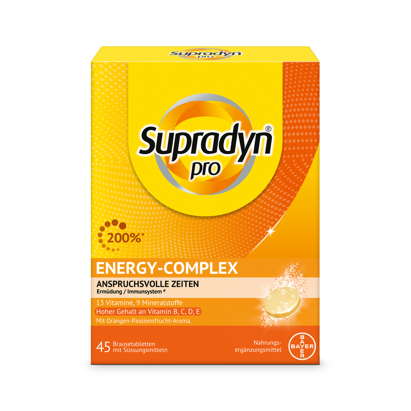 SUPRADYN pro energy-complex Brausetabl 45 Stk