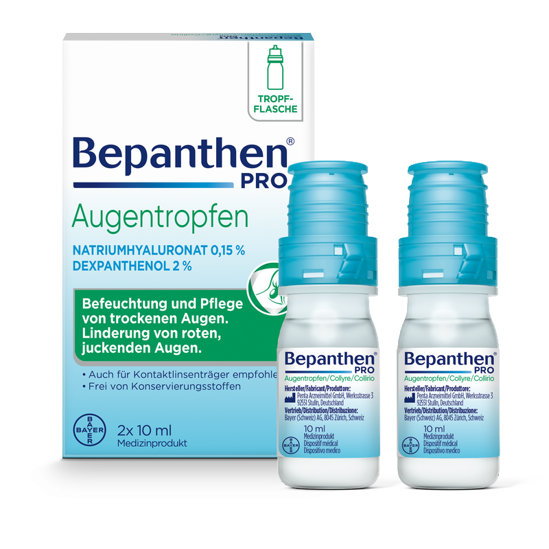 BEPANTHEN PRO Augentropfen 2 Fl 10 ml