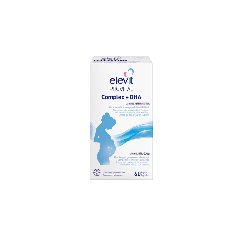 ELEVIT Provital Complex + DHA Kaps 60 Stk