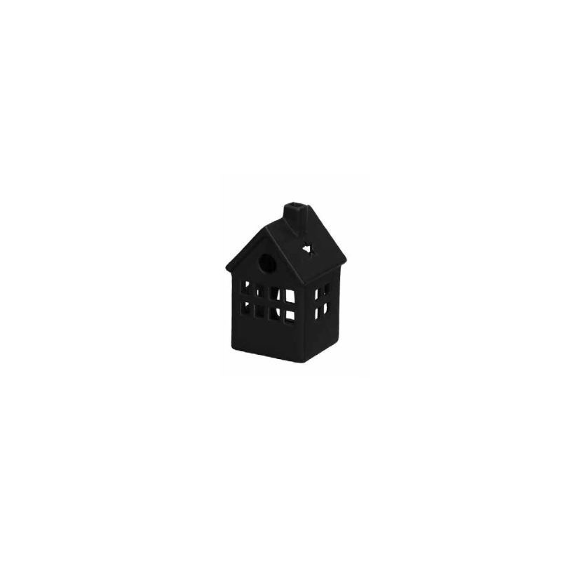 HERBORISTERIA Windlicht Haus Dolomit schwarz - Online kaufen - Weih...