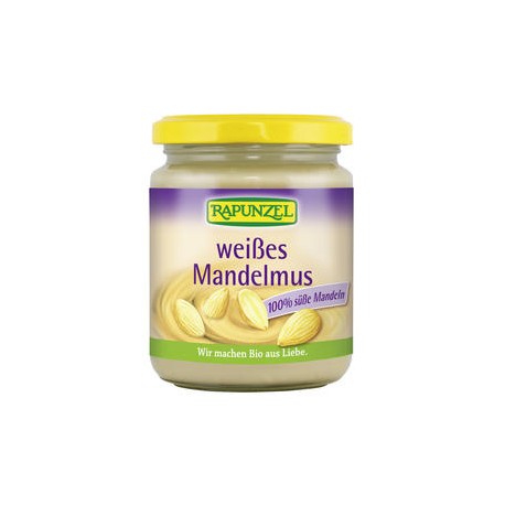 RAPUNZEL Mandelmus Bio weiss Glas 500 g