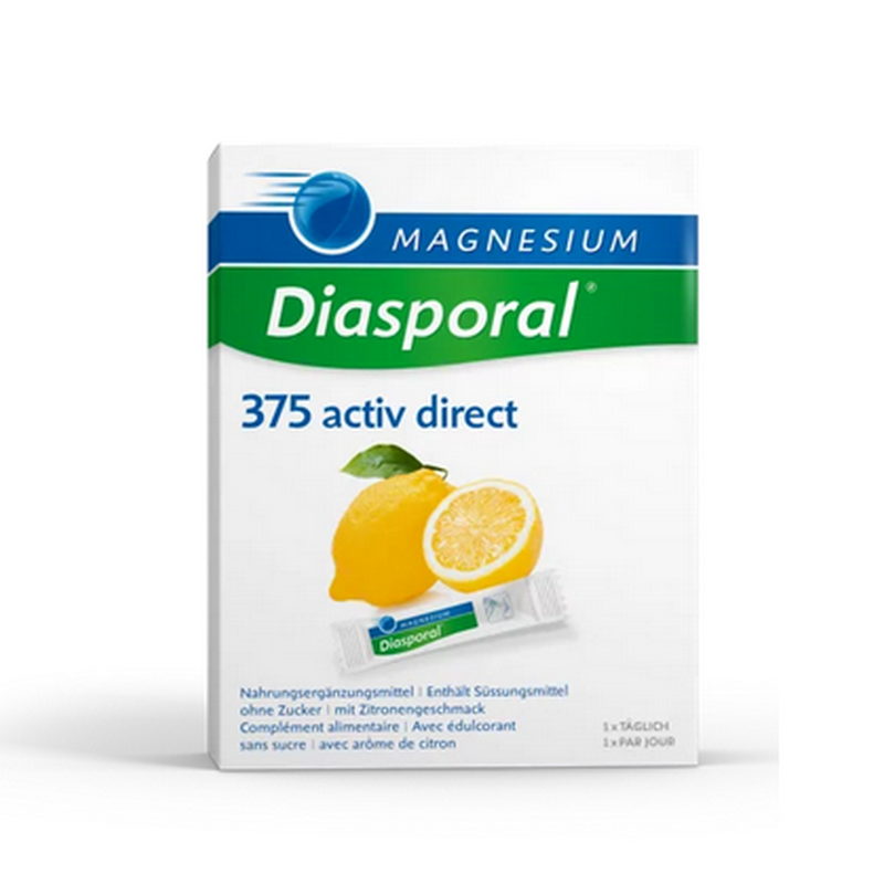 MAGNESIUM DIASPORAL Activ Direct zitrone 20 Stk