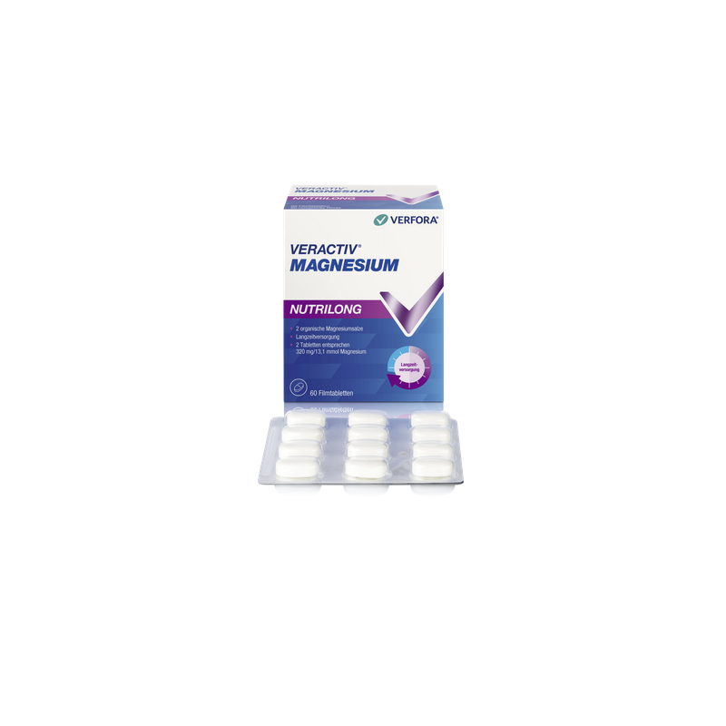 VERACTIV Magnesium Nutrilong Tabl 60 Stk