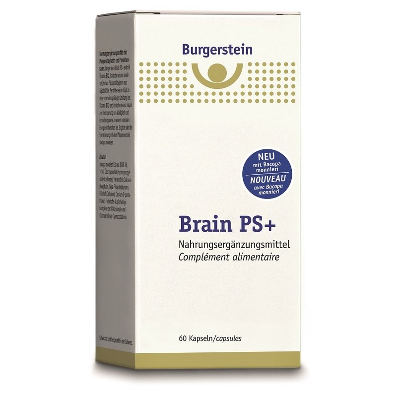 BURGERSTEIN Brain PS+ Kaps 60 Stk - Online kaufen - Burgerstein
