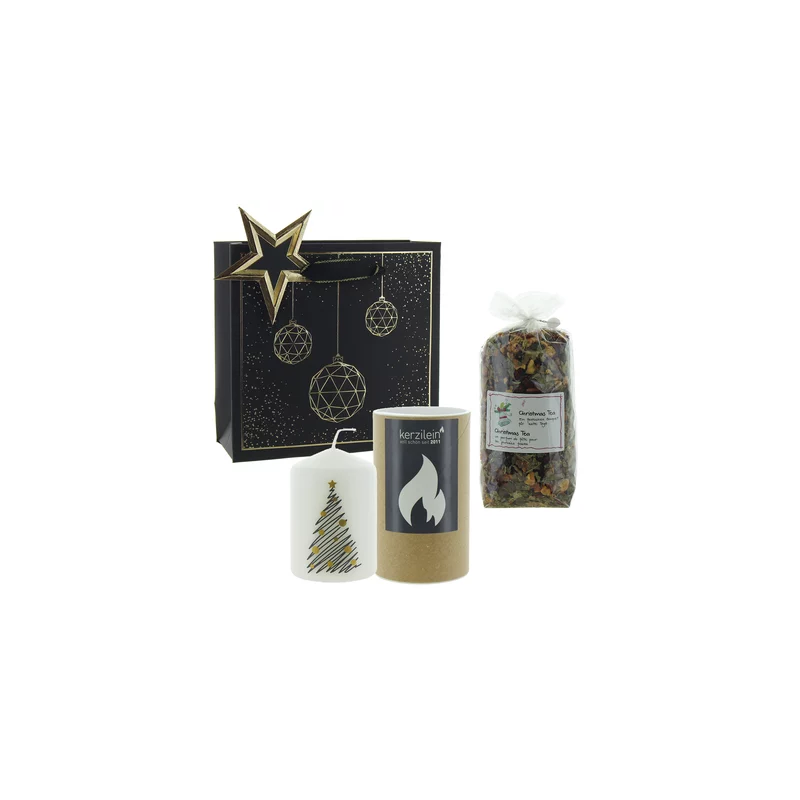 HERBORISTERIA Geschenktasche Golden Xmas Tea Kerze - Online kaufen ...