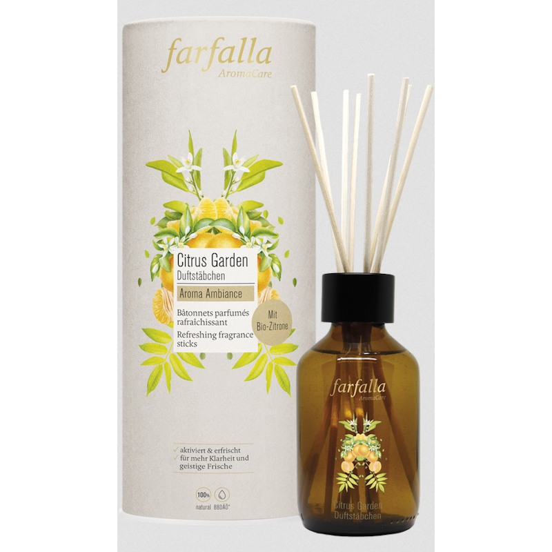 FARFALLA Duftstäbchen Citrus Garden 150 ml