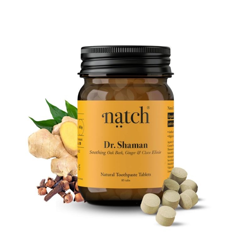 NATCH ZAHNPFLEGE Tablets Dr Shaman - Online kaufen - Zahnpasta