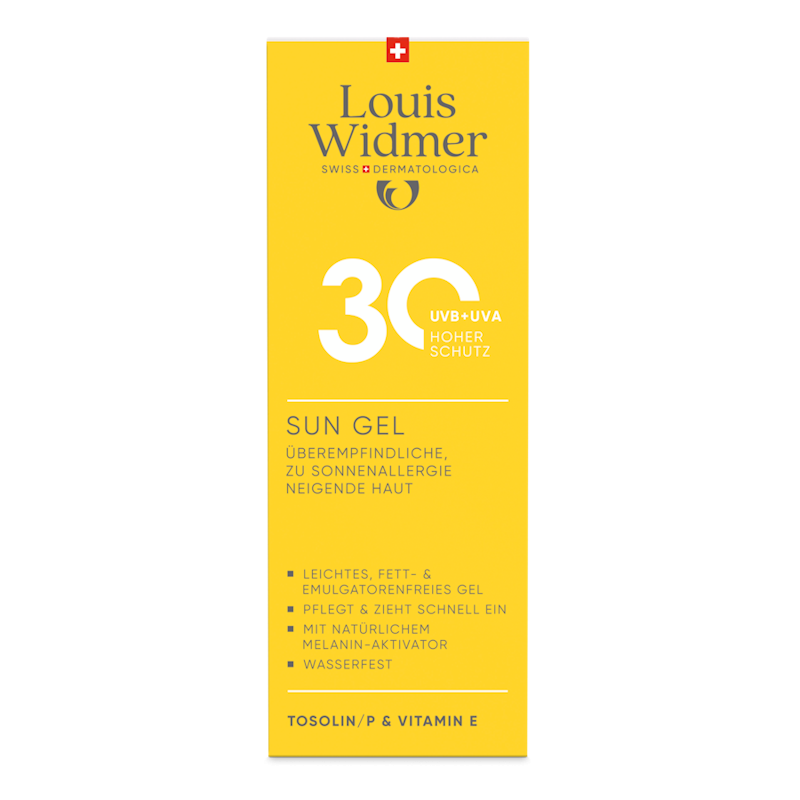 WIDMER Sun Gel LSF30 o Parf 100 ml