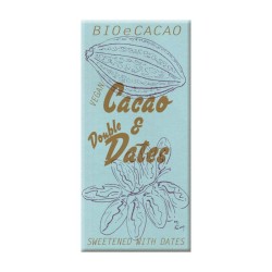 BIOECACAO Dattelschokolade 46 % Double Dates 90 g