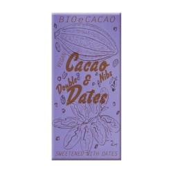 BIOECACAO Dattelschokolade 51 % Double Dates 90 g