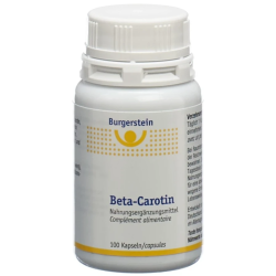 BURGERSTEIN Beta-Carotin Kaps Ds 100 Stk