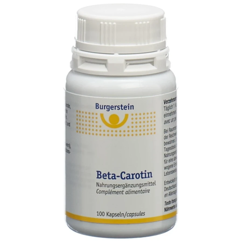 BURGERSTEIN Beta-Carotin Kaps Ds 100 Stk