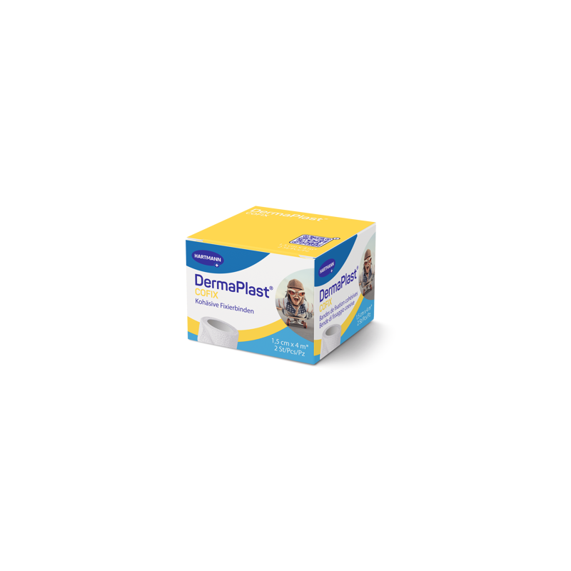 DERMAPLAST CoFix 1.5cmx4m weiss 2 Stk