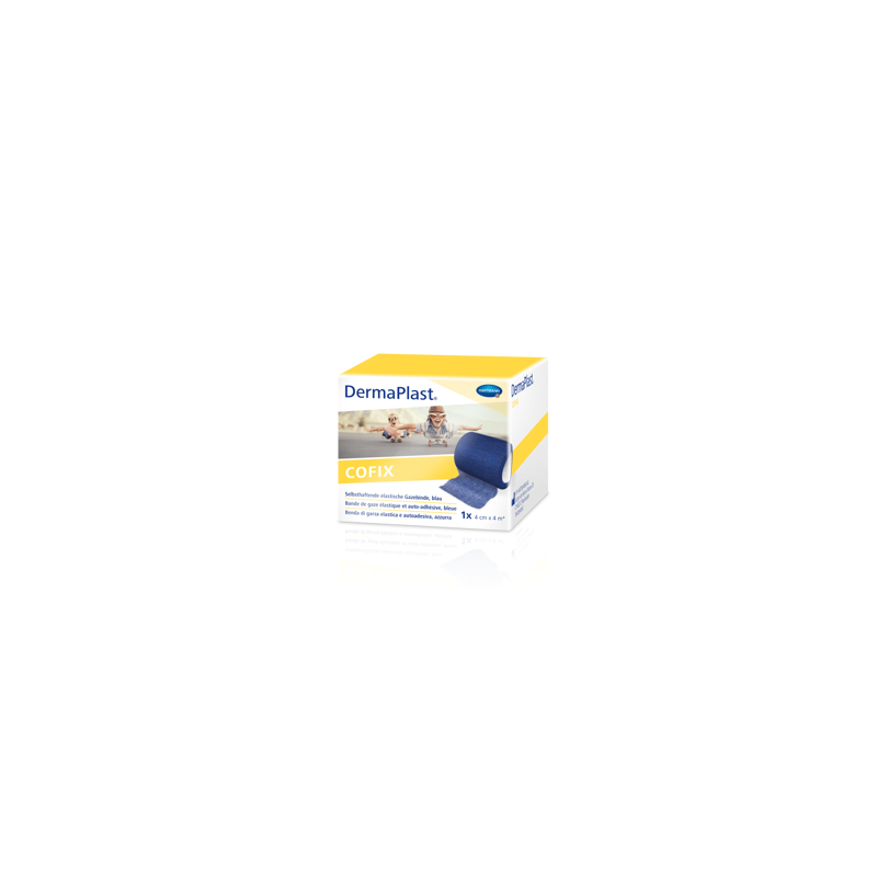 DERMAPLAST CoFix 4cmx4m blau