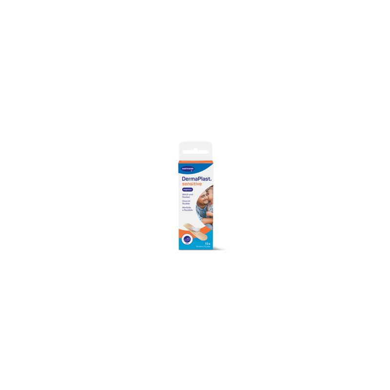 DERMAPLAST Sens Express Strips 19x72mm Box 15 Stk