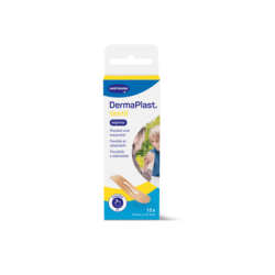 DERMAPLAST Text Expr Strips 19x72mm Box 15 Stk