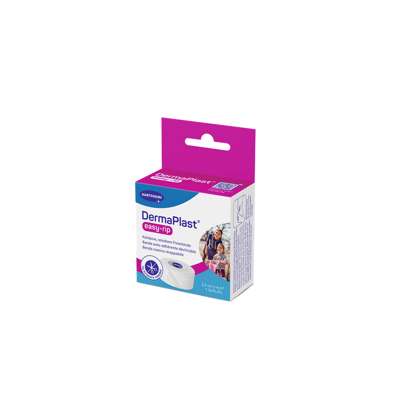 DERMAPLAST easy-rip 6cmx4m weiss