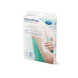 DERMAPLAST Medical skin+ 10x8cm 5 Stk