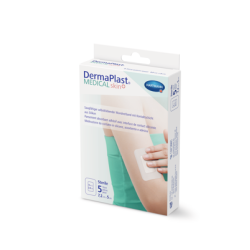 DERMAPLAST Medical skin+ 7.2x5cm 5 Stk