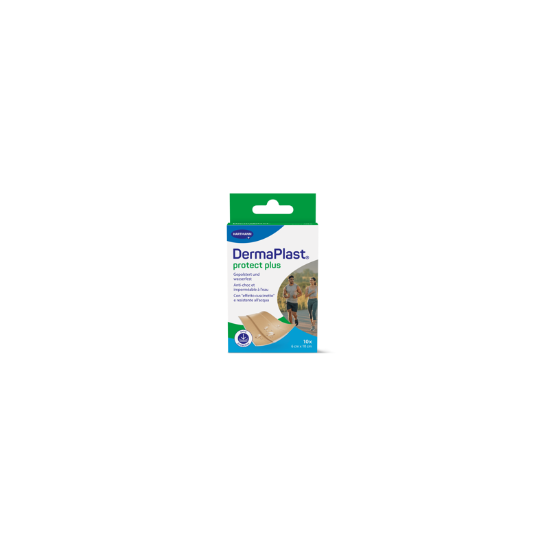 DERMAPLAST ProtectPlus 6x10cm 10 Stk