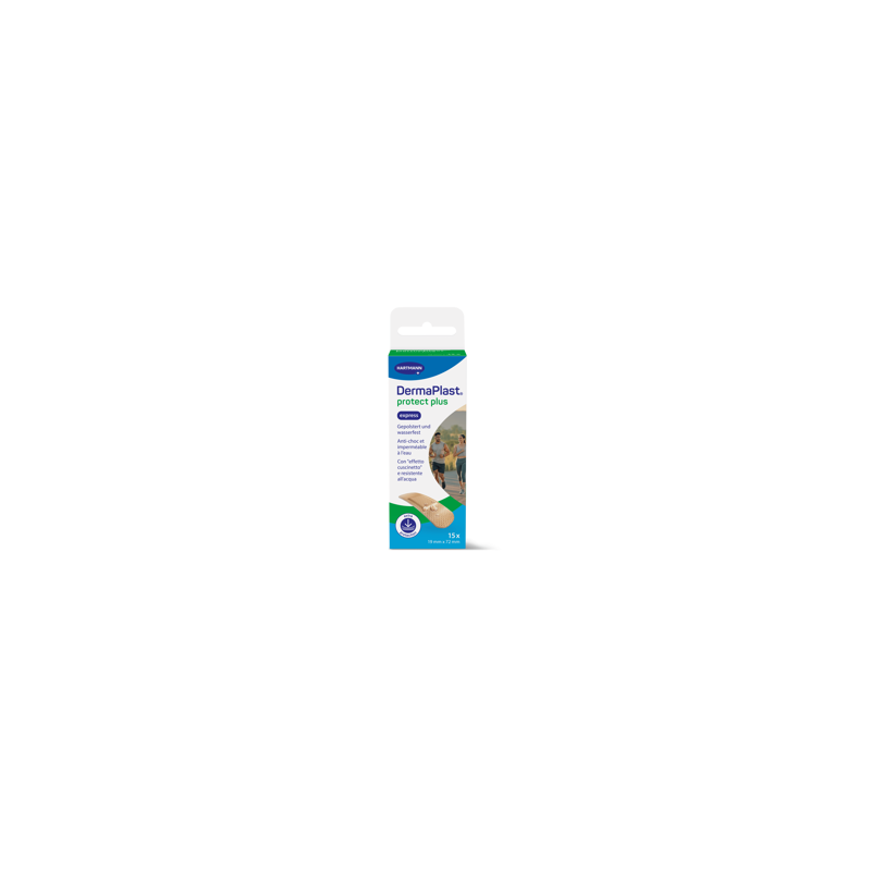 DERMAPLAST ProtectPlus Express 19x72mm Box 15 Stk