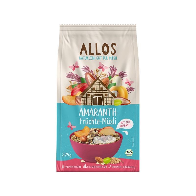 ALLOS Müsli Amaranth Früchte Btl 375 g